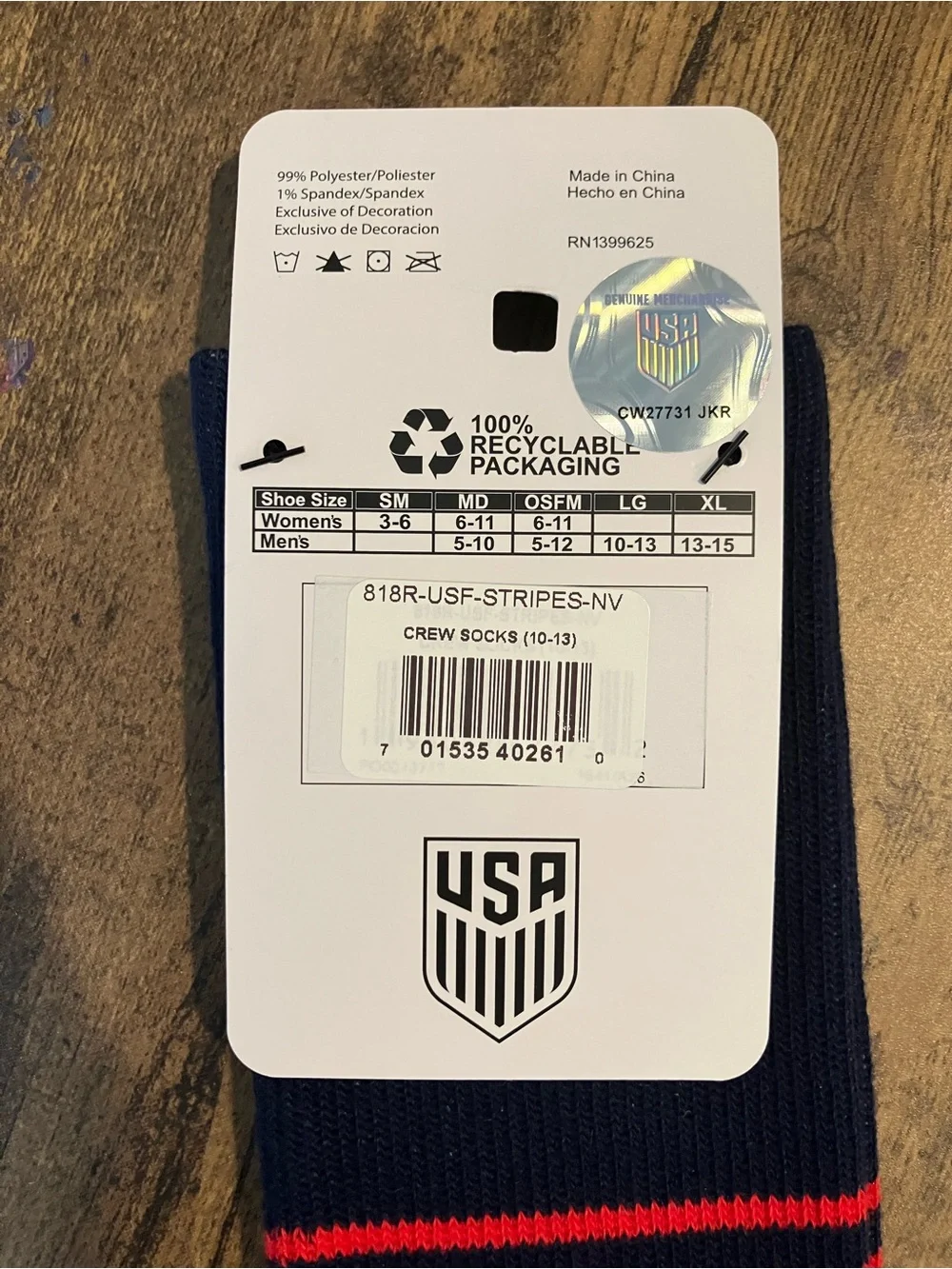 USA socks
